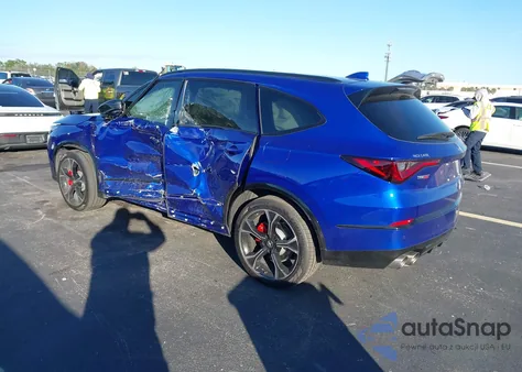 2025 Acura Mdx Type S Advance Package z USA, uszkodzony, nr VIN 5J8YD8H85SL000756